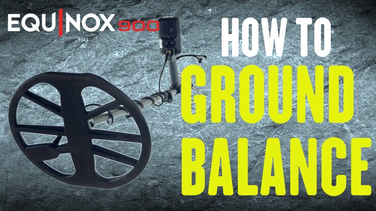 Minelab Equinox Ground Balance