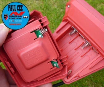 Minelab Vanquish Battery problem minelab Vanquish new battery