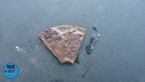 metal detecting find is a cut quarter hammered coin