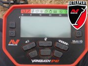 minelab vanquish screen help