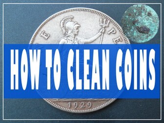 Clean Corroded Old Copper Coins - Metal Detecting Uk - Metal Detecting Uk