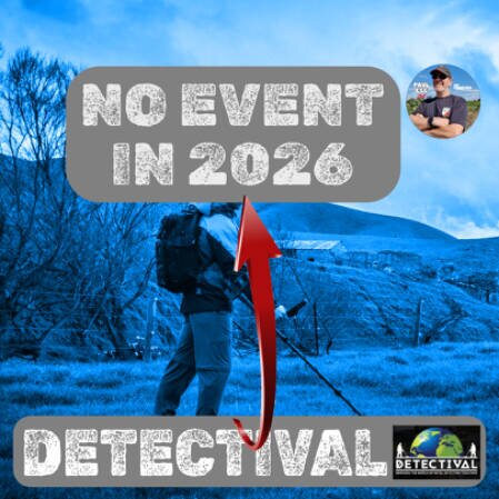 Details of Detectival 2026, the biggest and best metal detecting rally in Europe, and what is the best alternative