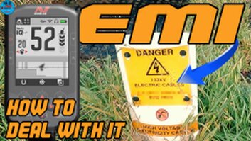 how the minelab manticore deals with EMI