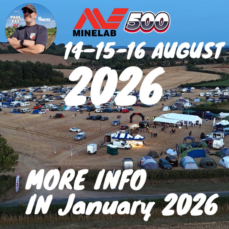 informantion on where and when the minelab 500 rally will be held in 2026