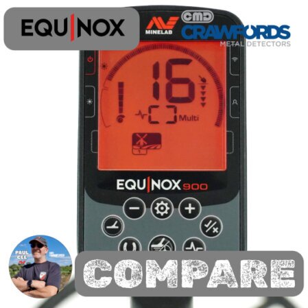 Minelab Equinox comparisons, between the Equinox 600, 700, 800 and 900