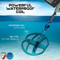 how waterproof is the minelab voyager