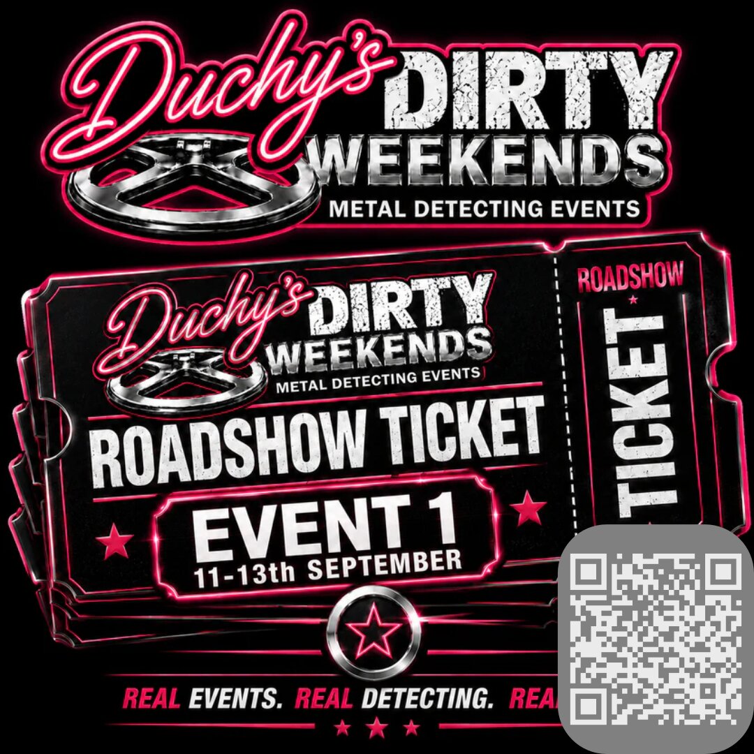 Looking for a metal detecting rally in september, then look no further than the DUCHY Dirty Weekenders