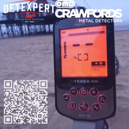 Minelab X Terra Elite Backlit Screen